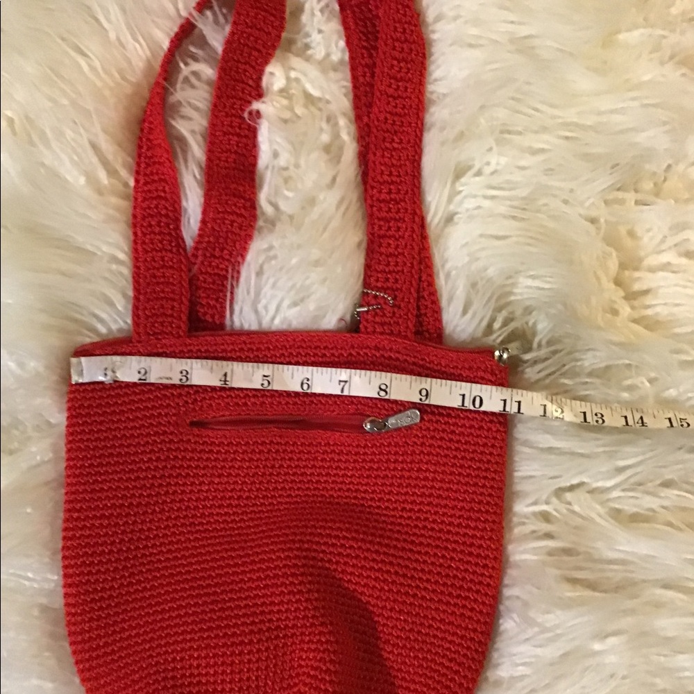 Woman’s red the sack shoulder bag/purse - Picture 4 of 8